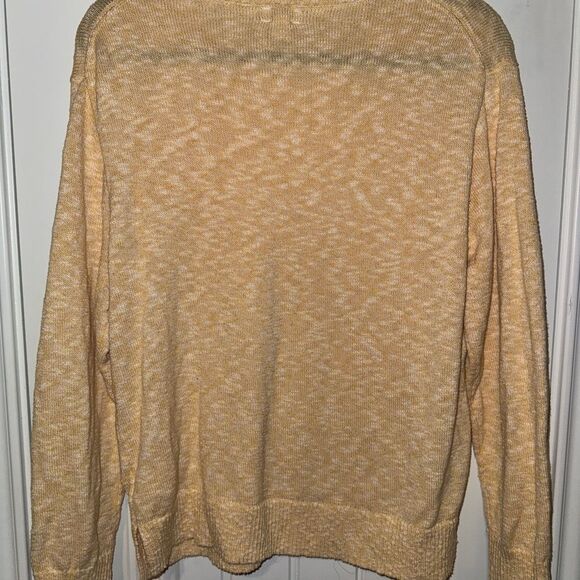 J. Crew Light Yellow Knit Pullover - Picture 2 of 5